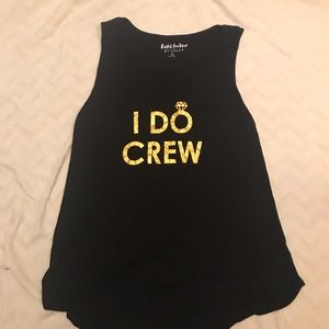 I do crew bridal party tank top! Size XL 💛